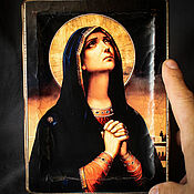 Картины и панно handmade. Livemaster - original item Wooden icon 