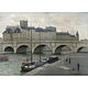 Buy posters of the Soviet epoch in Moscow, 'Paris Pont_Neuf'. Pictures. ulumbekov (ulumbekov). My Livemaster. Фото №4