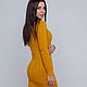 Order Yellow knitted dress. SHAPAR - knitting clothes. Livemaster. . Dresses Фото №3