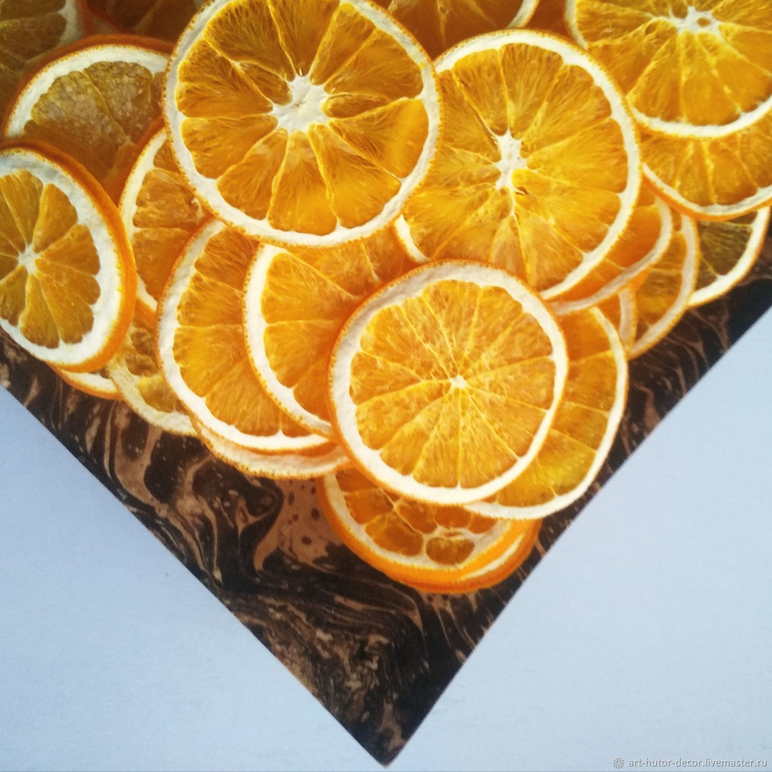 Декор из апельсина, дольки апельсина сушеные в интернет-магазине на ...