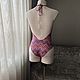 Винтаж: Зигзаги удачного отпуска! В стиле Missoni чудесный купальник 44. Корсеты винтажные. Vintage-bazaar. Ярмарка Мастеров.  Фото №4