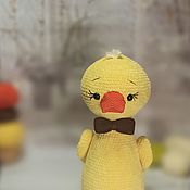 Куклы и игрушки handmade. Livemaster - original item Knitted Duckling. Handmade.