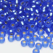 Материалы для творчества handmade. Livemaster - original item Czech beads 10/0 Matte Blue 10 g 37030 Preciosa. Handmade.
