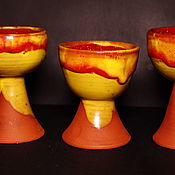 Посуда handmade. Livemaster - original item Spring Cups .. Handmade.