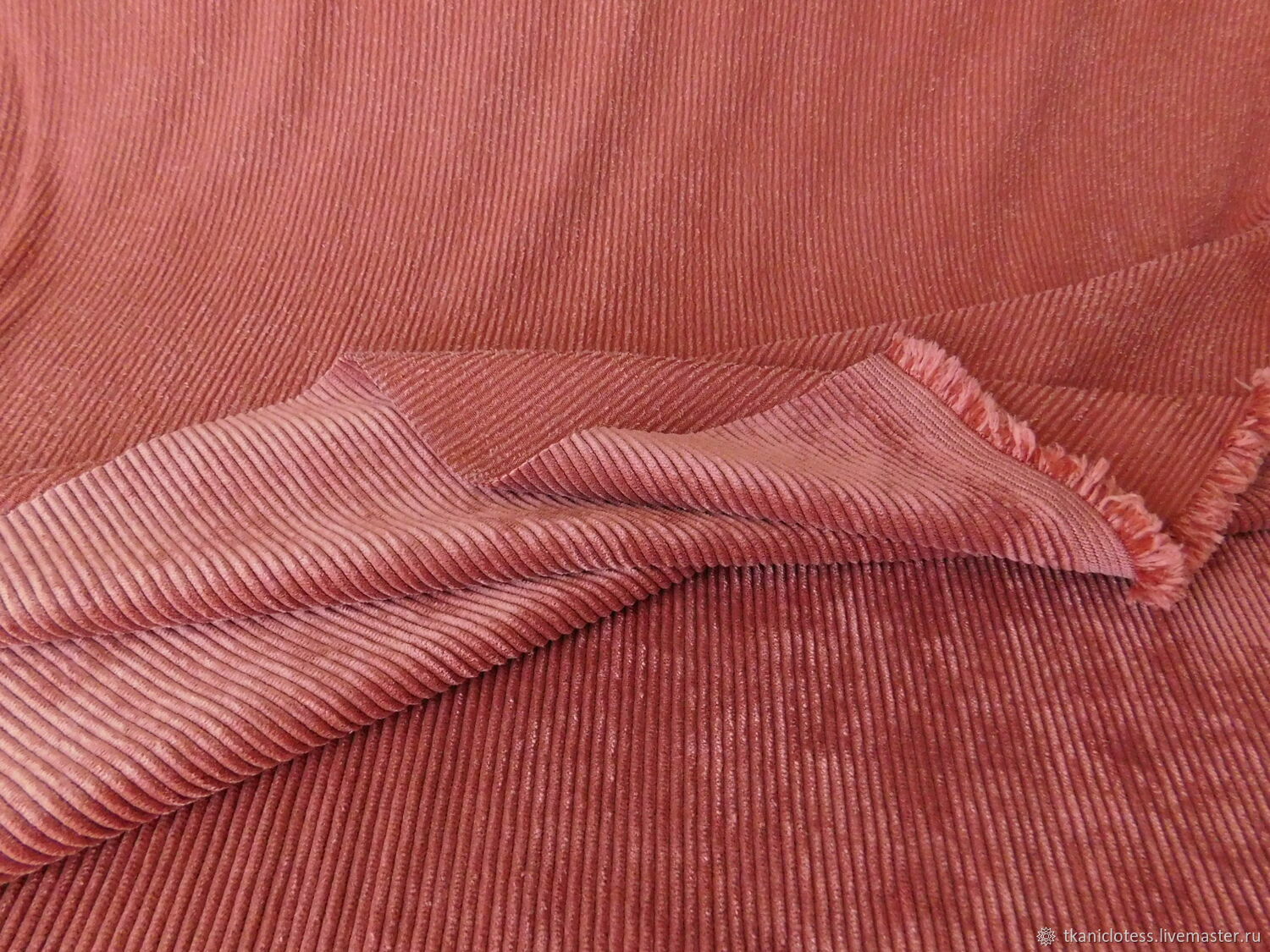 Текстура ткани терракот