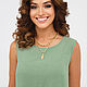  "Marielle" фисташковый. Сарафаны. Bormalisa. Ярмарка Мастеров.  Фото №8