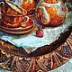 Картина маслом. Домашний уют. Натюрморт. Картины. Марина Новосельская (novskiy). Ярмарка Мастеров.  Фото №13