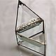 Wedding box. Triangular Tiffany box with filigree. Caskets for rings. Glass Flowers. My Livemaster. Фото №5