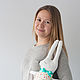 Toy bunny Po. Stuffed Toys. Kseniia Trofimova (toyhappyhappy). Online shopping on My Livemaster.  Фото №2