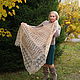 Shawls: Openwork down shawl-gossamer 'Autumn distances', Shawls1, Urjupinsk,  Фото №1