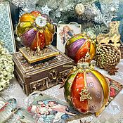 Сувениры и подарки handmade. Livemaster - original item Christmas decorations: A ball with a deer. Handmade.