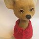 felt toy: Becky The Chihuahua. Felted Toy. soul felt. Online shopping on My Livemaster.  Фото №2