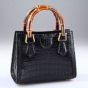 Сумки и аксессуары handmade. Livemaster - original item Women`s bag made of genuine Siamese crocodile leather IMA0781B1. Handmade.