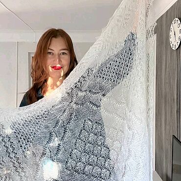 Аксессуары ручной работы. Ярмарка Мастеров - ручная работа Паутинка белая тонкая. Handmade.