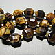 Order Tiger's eye faceted, column 10*9 mm. Elena (luxury-fittings). Livemaster. . Beads1 Фото №3