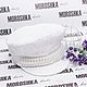 Белый картуз фуражка КРУЖЕВНОЙ из хлопка, бархата. Летняя кепка М19-45. Картузы. MoroshkaHats Головные уборы. Ярмарка Мастеров.  Фото №4