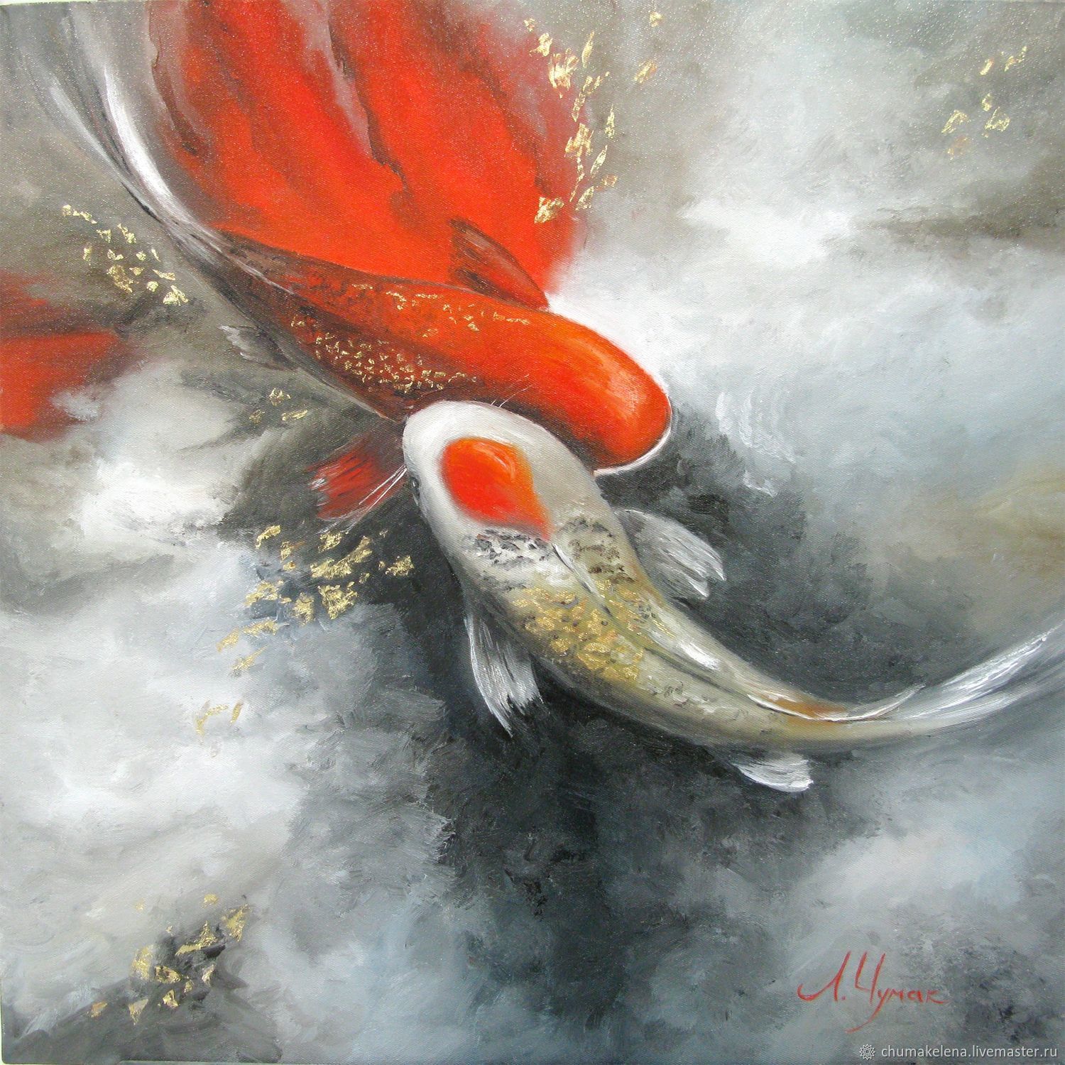 Картины с рыбами | Репродукции картин художников с рыбами