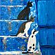 Картина маслом на холсте «Три кота», Картины, Нижний Новгород,  Фото №1