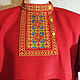 Order Shirt blouse 'Golden Rus'. Fehustyle Northern Gods Magic (slavartel). Livemaster. . People\\\'s shirts Фото №3