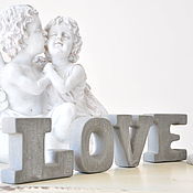 Для дома и интерьера handmade. Livemaster - original item The word LOVE made of concrete letters, the word love in the Loft, Minimal. Handmade.