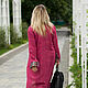 Платье-туника в клетку цвета фуксии MUHA-363b. Платья. MUHA (vintagechic). Ярмарка Мастеров.  Фото №4