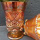 Carnival glass. Wondrous vase/goblet, Vintage vases, Krasnodar,  Фото №1