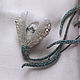 brooch Lily of the valley. Primrose. Stick pin. master Alena Litvin. My Livemaster. Фото №4
