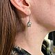 Серьги подснежники - "Galanthus", Серьги-продевки, Москва,  Фото №1