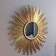 Зеркало солнце "Люкс". Зеркала. VladiArt. Интернет-магазин Ярмарка Мастеров.  Фото №2