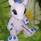 Knitted plush dragon from Lada, Stuffed Toys, Engels,  Фото №1