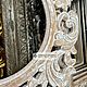 Зеркало в резной раме «Палладио» 110х80 см. Зеркала. Zerkala.market. Интернет-магазин Ярмарка Мастеров.  Фото №2
