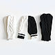 5 PCs. Mittens for lovers' two halves ' knitted black and white, Mittens, Orenburg,  Фото №1