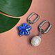 Заказать Серьги с барочным жемчугом. Katerina Moroz accessories for you (katerinamoroz). Ярмарка Мастеров. . Серьги классические Фото №3