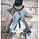 Слон в технике Тедди. Тедди Зверята. Татьяна Корчикова teddy & dolls. Ярмарка Мастеров.  Фото №6