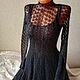 Handmade lace dress 'Lolita-7'. Dresses. hand knitting from Galina Akhmedova. My Livemaster. Фото №5