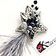 Заказать Брошка. Брошь ручной работы "Звезда". Karina Wedding Accessories. Ярмарка Мастеров. . Брошь-булавка Фото №3