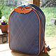 Backpack genuine leather, Backpacks, Penza,  Фото №1