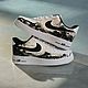Заказать Кроссовки белые Nike Air Force 1 унисекс, кастом ручная роспись япония. Olgavolgoart. Роспись одежды и обуви. Кастом. Ярмарка Мастеров. . Кроссовки Фото №3