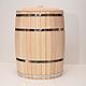 Wooden water barrel 100 liters. A barrel for a bath. Art.17037, Saunas and baths, Tomsk,  Фото №1