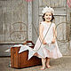 Pale pink dress for a little girl, felt dress. Dresses. lenabaymut (Baymut). Online shopping on My Livemaster.  Фото №2