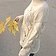 Тёплый объемный свитер с косами, Свитеры, Москва,  Фото №1