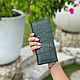 Wallet-book made of crocodile skin. Wallets. exotiqpython. Online shopping on My Livemaster.  Фото №2