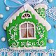Christmas Gingerbread on a Christmas tree Houses. Gingerbread Cookies Set. sweets for joy (galinadenisenko). My Livemaster. Фото №6