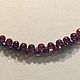 Beads 'Garnet». Necklace. Cherished gems. Online shopping on My Livemaster.  Фото №2