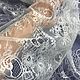 Кружево шантильи " Роскошное белое" цена за КУПОН!. Кружево. Кружевные Фантазии Наталии Долян. Ярмарка Мастеров.  Фото №4
