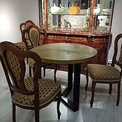 Для дома и интерьера handmade. Livemaster - original item Round table made of solid wood. Handmade.