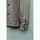 Рубашка мужская из крапивной ткани Ramie Twill Fabric Overshirt Grey. Рубашки мужские. VÄN Studio. Ярмарка Мастеров.  Фото №6