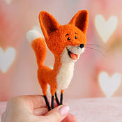 Куклы и игрушки handmade. Livemaster - original item Funny Fox. Handmade.
