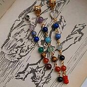 Фен-шуй и эзотерика handmade. Livemaster - original item Chakra pendant harmonizer with a personal selection of stones. Handmade.