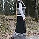 Заказать Юбка макси, жаккард. Татьяна Дроздова - любовь в каждой петельке.. Ярмарка Мастеров. . Юбки Фото №3